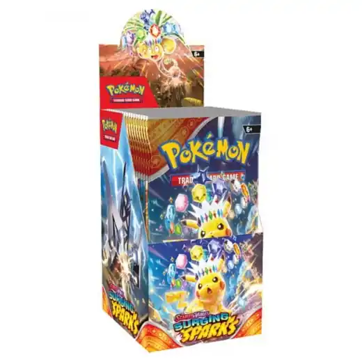 Pokémon TCG Surging Sparks Booster Small Display - Reapris