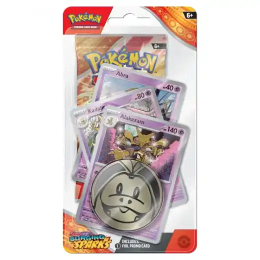 Pokémon TCG Surging Sparks Premium Checklane Alakazam - Snart slut