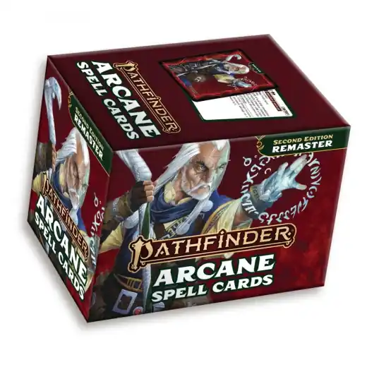 Nytt i sortimentet - Pathfinder RPG Arcane Spell Cards (Remastered)