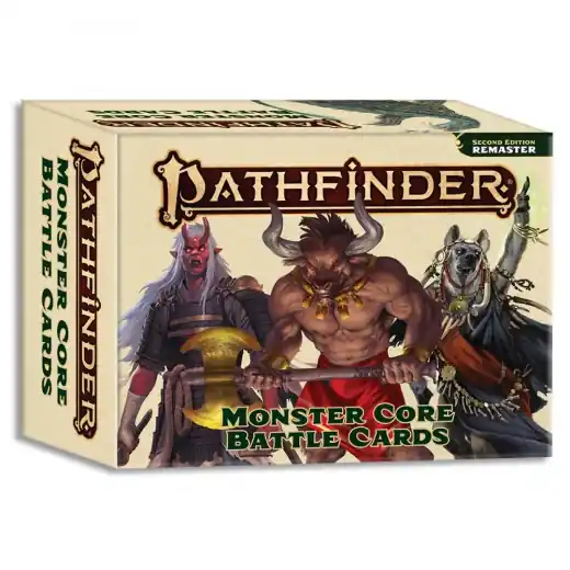 Pathfinder RPG Monster Core Battle Cards | Så länge lagret räcker