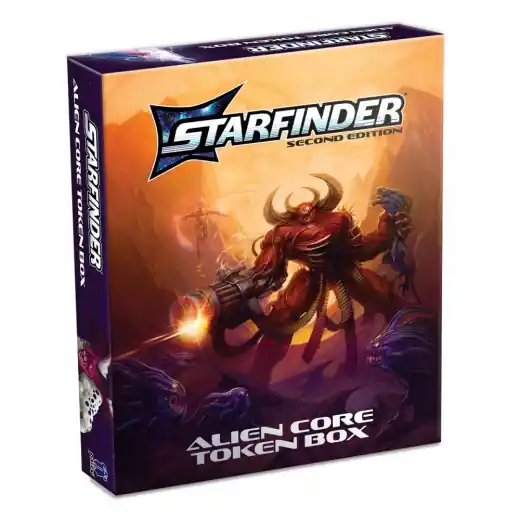 Bästa pris | Starfinder RPG Alien Core Token Box