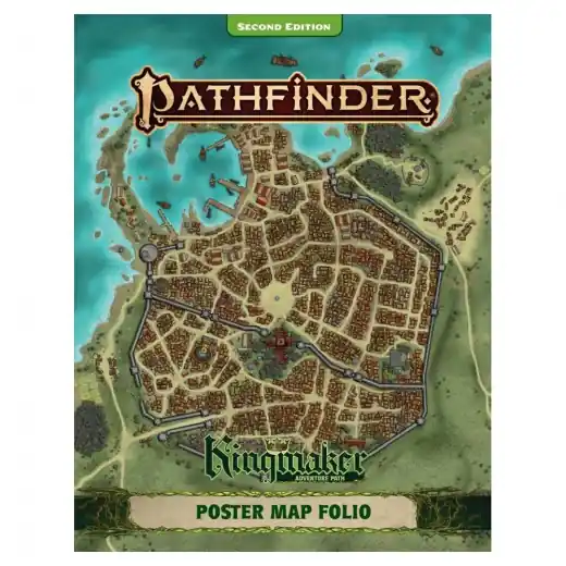 Nästan slut - Pathfinder RPG Kingmaker - Poster Map Folio
