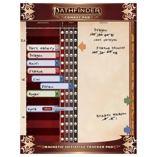 Pathfinder RPG Combat Pad - Favorit hos kunderna