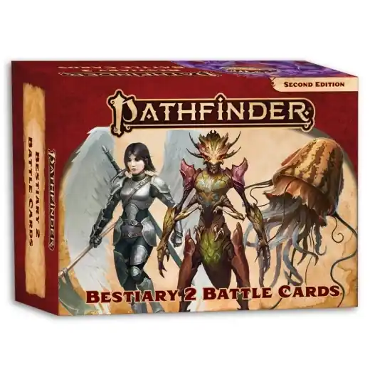 Pathfinder RPG Bestiary 2 Battle Cards | Nyhet i sortimentet