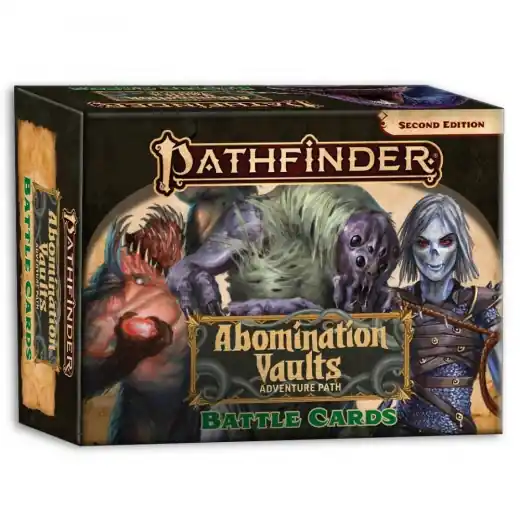 Beställ direkt | Pathfinder RPG Abomination Vaults Battle Cards