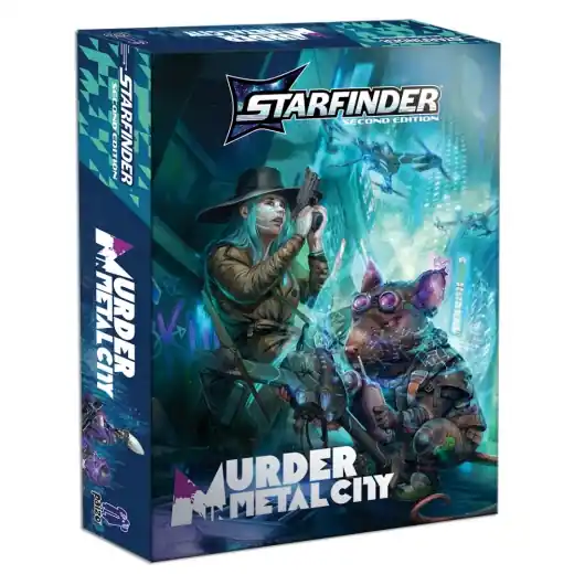 Starfinder RPG Murder in Metal City - Toppkvalitet