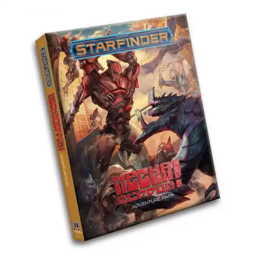 Mycket efterfrågad - Starfinder RPG Mechageddon! Adventure Path