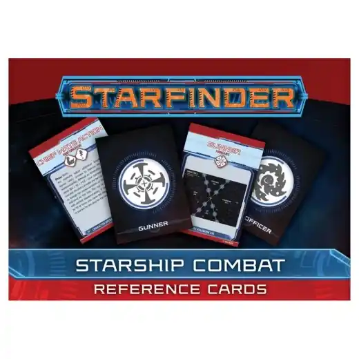 Starfinder RPG Starship Combat Reference Cards | Nytt lägre pris