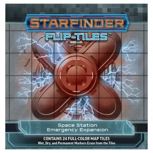 Nytt i webbutiken | Starfinder RPG Flip-Tiles - Space Station Emergency Expansion