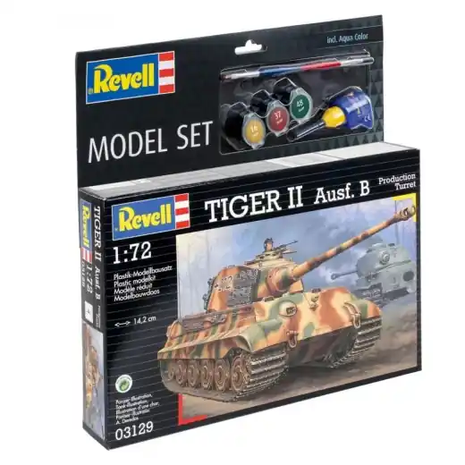 Revell Model Set - Tiger II Ausf. B 1 72 - Nyligen tillagt