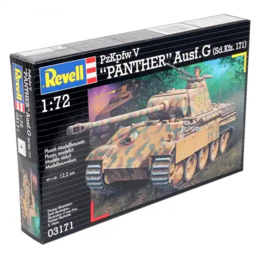 Tillverkarpris | Revell - PzKpfw V PANTHER Ausf.G (Sd.Kfz. 171) 1 72 - 124 Bitar