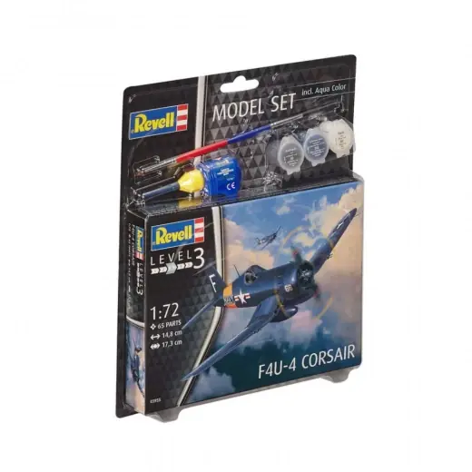 Spara nu | Revell Model Set - F4U-4 Corsair 1 72 - 65 Bitar