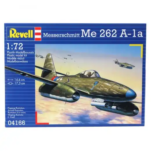 Nyhet i webbutiken - Revell - Messerschmitt Me 262 A-1a 1 72 - 56 Bitar