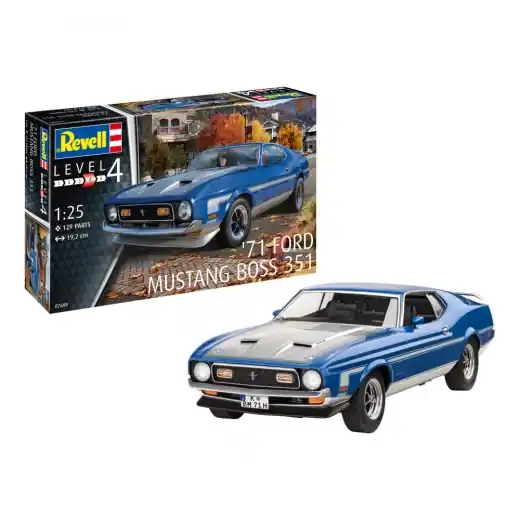 Sista chansen - Revell - 71 Mustang Boss 351 1 25