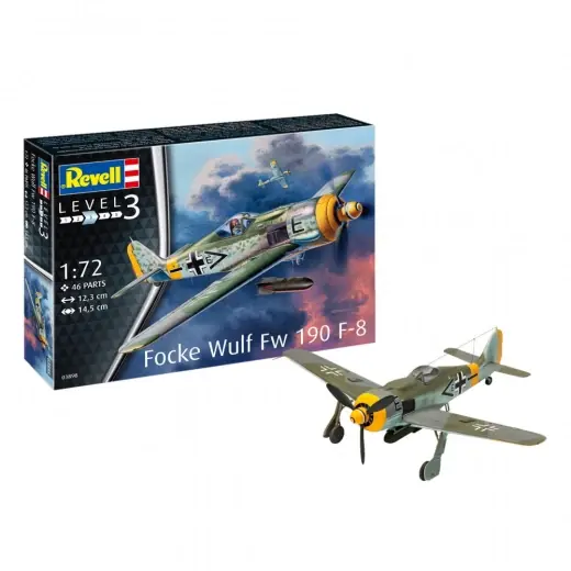 Revell - Focke Wulf Fw 190 F-8 1 72 - 46 Bitar - Tryggt köp