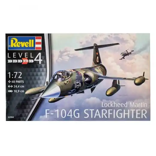 Revell - Lockheed Martin F-104G Starfighter 1 72 - 60 Bitar | Erbjudande