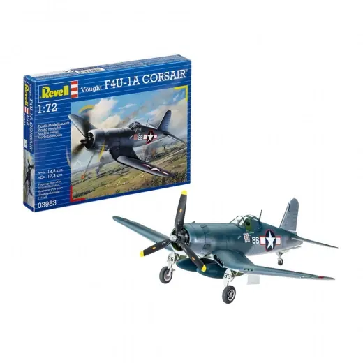 Revell - Vought F4U-1A Corsair 1 72 - 63 Bitar | Spara nu