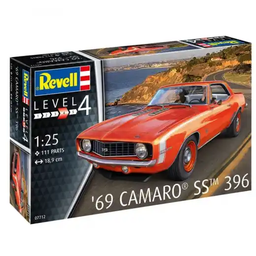 Revell - ‘69 Camaro SS 396 1 25 - 111 Bitar | Toppkvalitet