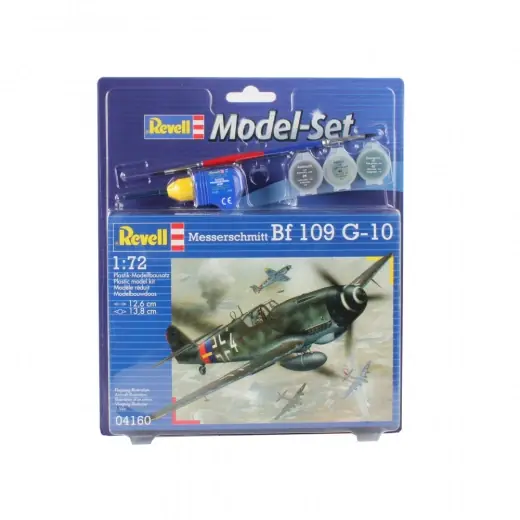 Revell Model Set - Messerschmitt Bf 109 G-10 1 72 - 37 Bitar - Gratis retur