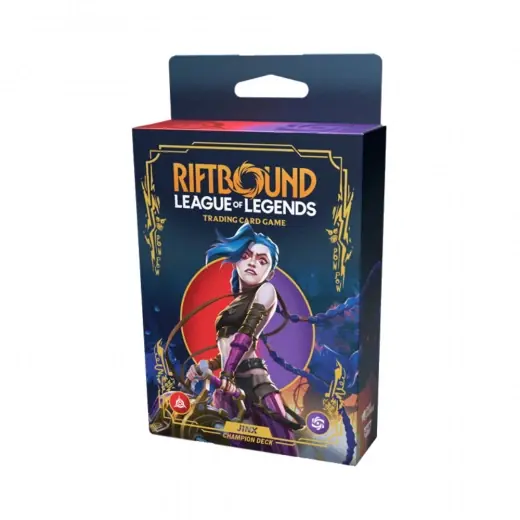 Riftbound League of Legends TCG - Origins Jinx Champion Deck - Extra rabatt