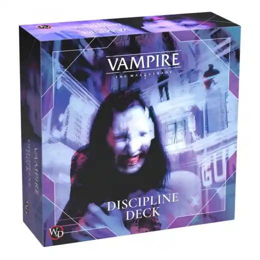 Vampire The Masquerade RPG - Discipline Deck - Finns tillgänglig
