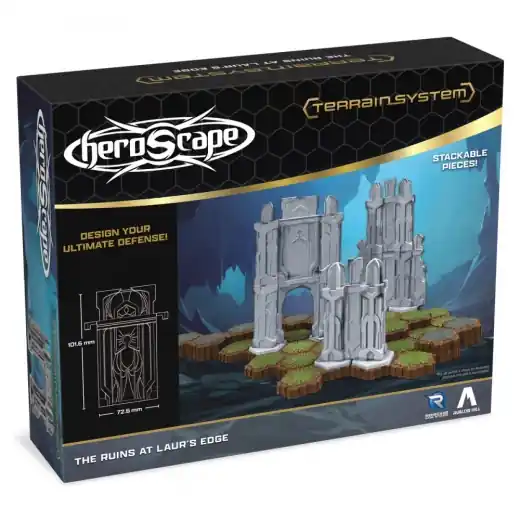 Heroscape The Ruins at Laur‘s Edge Terrain (Exp.) - Mycket populär