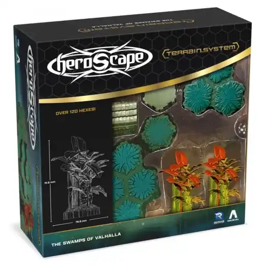 Heroscape The Swamps of Valhalla Terrain (Exp.) | Lågt pris