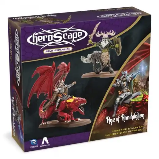 Ta chansen - Heroscape Rising Tide Sonlen & Halushia, Scion of the Wild Army Expansion