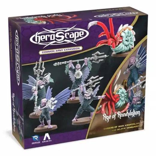 Heroscape Embers of War - Krakenling & Gelryie Vanguards Common Army Expansion | Under begränsad tid
