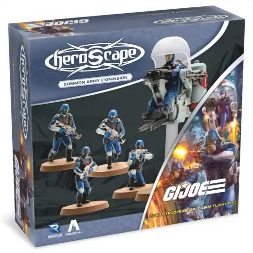Beställ idag | Heroscape G.I. JOE - COBRA Troopers & Flight Pod Common Army Expansion
