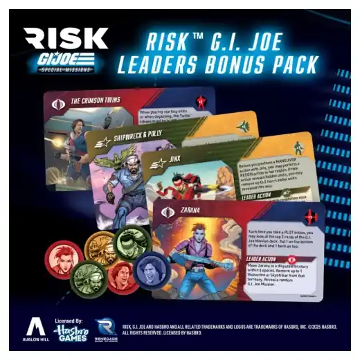 Beställ online - Risk G.I. JOE - Special Missions - Leaders (Exp.)