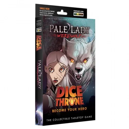 Kan beställas online | Dice Throne Pale Lady Hero Pack