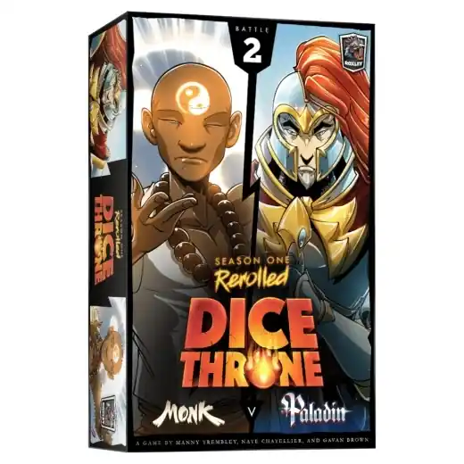 Dice Throne Season One ReRolled - Monk V Paladin - Missa inte
