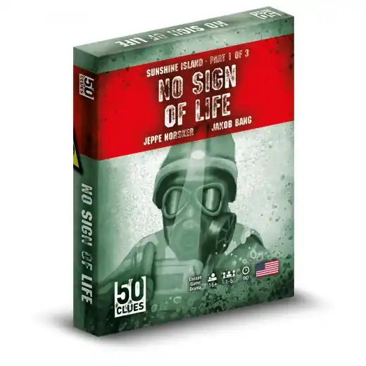 50 Clues No Sign of Life - Sunshine Island 1 av 3 (Eng) - Nyhet i webbutiken