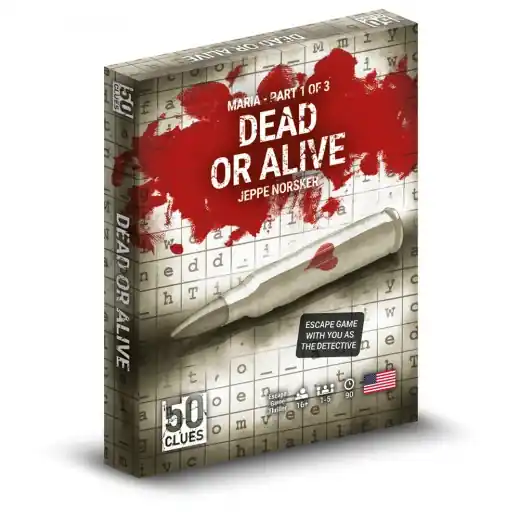 Finns att beställa - 50 Clues Dead or Alive - Maria 1 av 3 (Eng)
