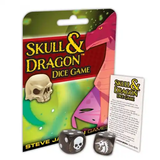 Efterfrågad - Skull & Dragon Dice Game