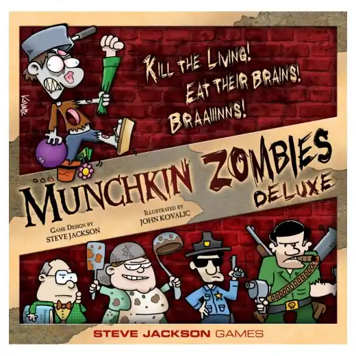 Munchkin Zombies Deluxe - Väl omtyckt