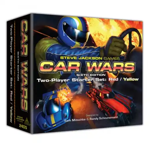 Car Wars Two-Player Starter Set - Red/Yellow - Bra pris just nu