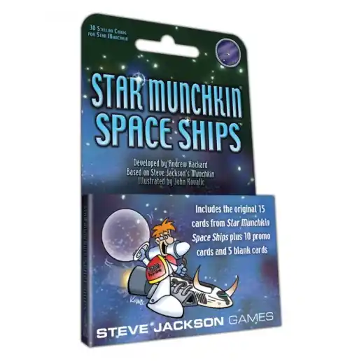 Star Munchkin 3 Space Ships (Exp.) | Ny produkt