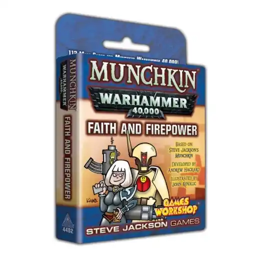 Munchkin Warhammer 40,000 Faith and Firepower (Exp.) - Handla online