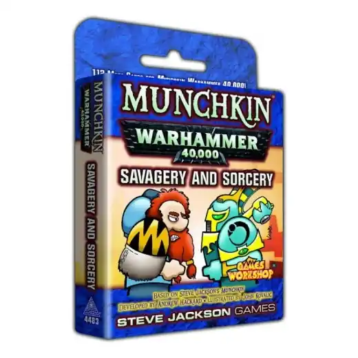 Tidsbegränsat erbjudande | Munchkin Warhammer 40,000 Savagery and Sorcery (Exp.)