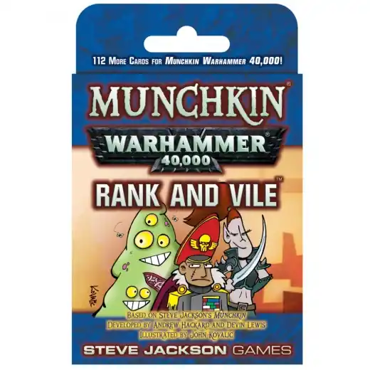 Munchkin Warhammer 40,000 Rank and Vile (Exp.) | Rabatt