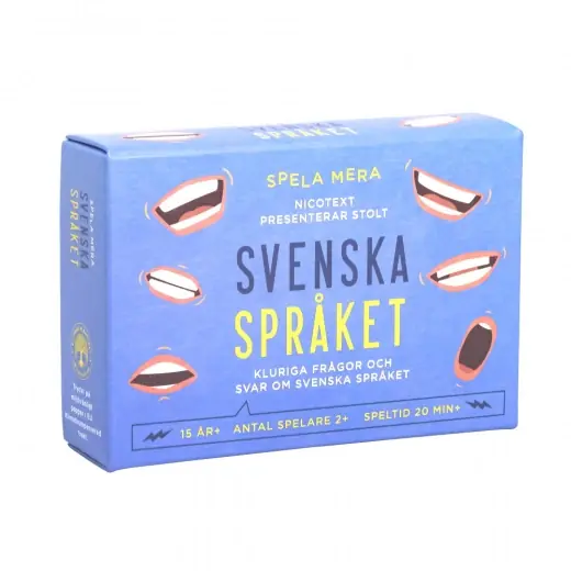 Spela Mera Svenska språket - Spara nu