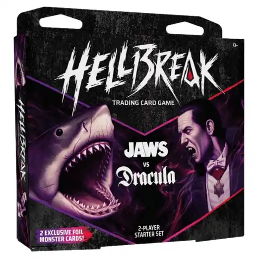 Specialerbjudande - Hellbreak TCG Dawn of Terror - 2-Player Starter Set Jaws vs Dracula