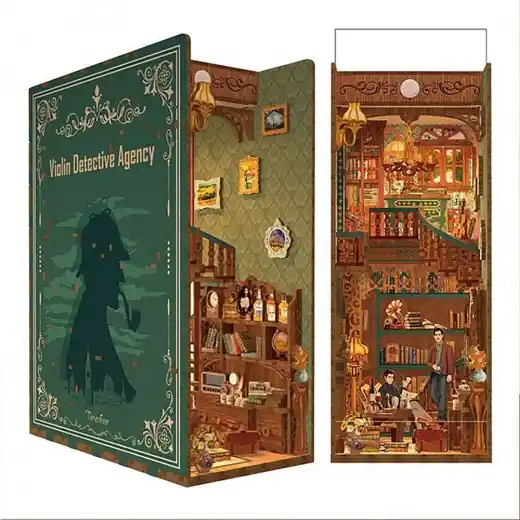 Få kvar i lager - Tonecheer Book Nook - Violin Detective Agency