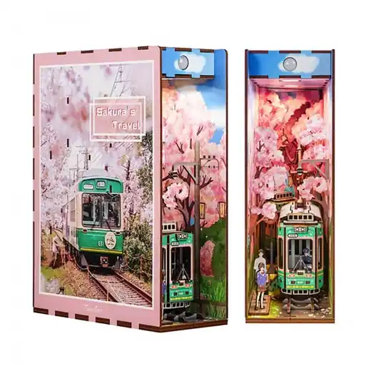 Tonecheer Book Nook - Sakura‘s Travel | Specialpris