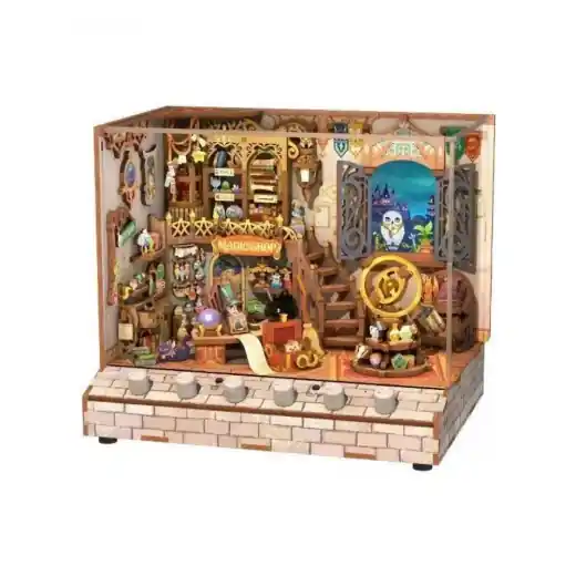 Hög kvalitet - Tonecheer Book Nook - Magic Shop