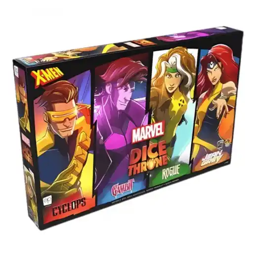 Tryggt köp - Marvel Dice Throne X-Men - Cyclops - Gambit - Rogue - Jean Grey