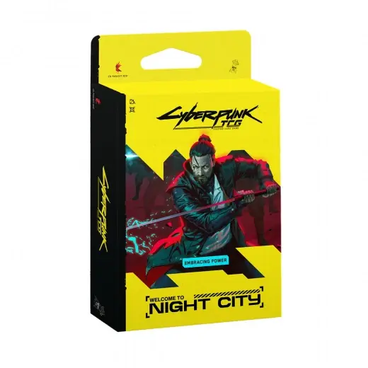 Cyberpunk TCG Welcome to Night City - Embracing Power Starter Deck - Mycket populär
