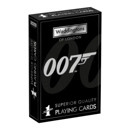 Kan beställas online - James Bond 007 Spelkort